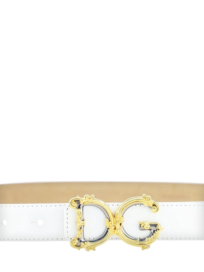 Shop Dolce & Gabbana Logo Belt