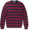 SAINT LAURENT Striped Wool Sweater