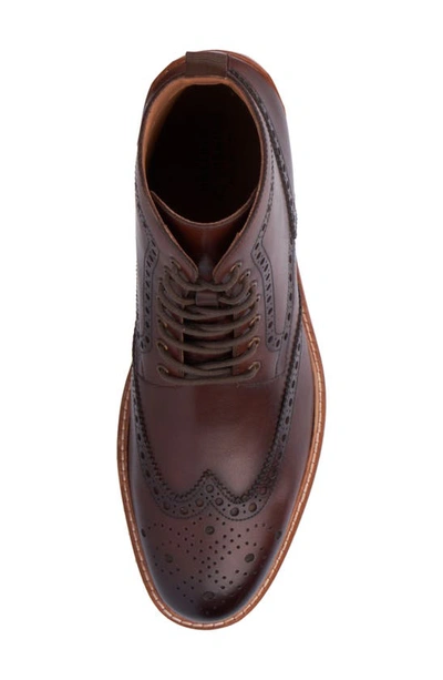 Vintage Foundry Parker Wingtip Boot In Brown