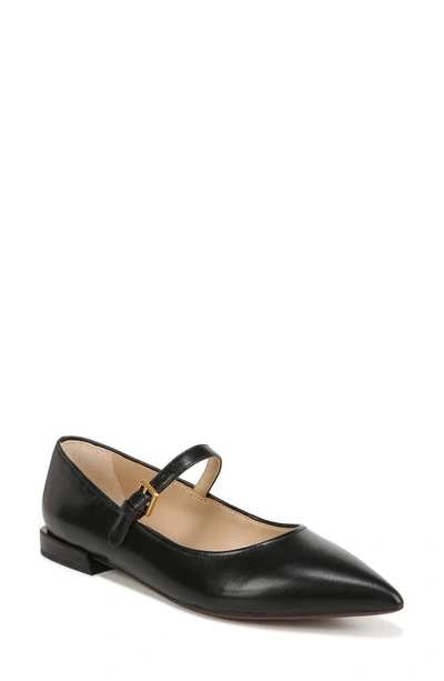 Shop Franco Sarto Nalin Pointed Toe Flat In Black