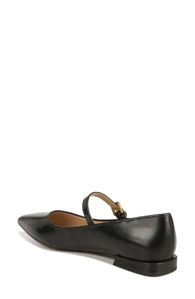 Shop Franco Sarto Nalin Pointed Toe Flat In Black