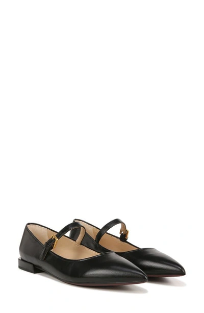 Shop Franco Sarto Nalin Pointed Toe Flat In Black