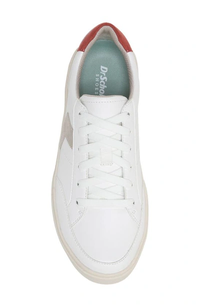 Dr. Scholl's Madison Lace Platform Sneaker In White