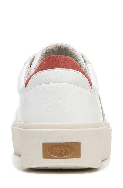 Dr. Scholl's Madison Lace Platform Sneaker In White