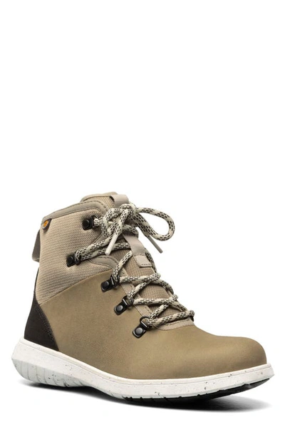 Shop Bogs Juniper Hiker Freedom Lace Hi-top Boot In Taupe