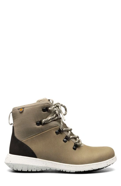 Bogs Juniper Hiker Freedom Lace Hi-top Boot In Taupe