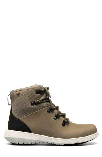 Bogs Juniper Hiker Freedom Lace Hi-top Boot In Taupe