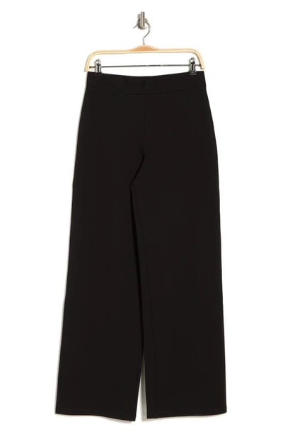 Shop By Design Kim Wide Leg Pull-on Pants In Black