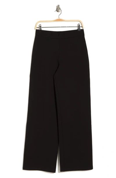 By Design Kim Wide Leg Pull-on Pants In Black