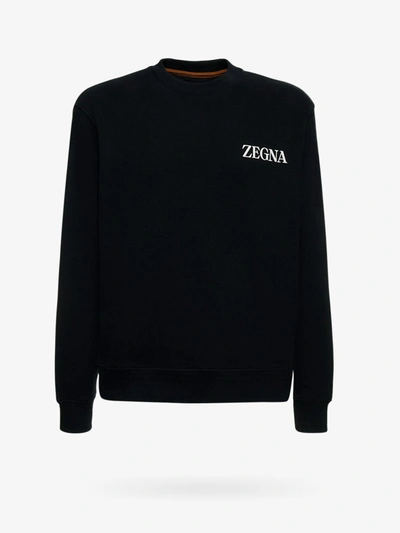 Shop Zegna Man #usetheexisting Man Black Sweatshirts