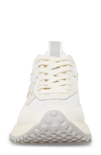 Shop Steve Madden Campo Sneaker In White / Grey