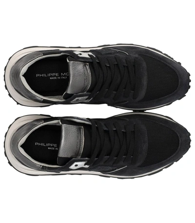 Shop Philippe Model Tropez Haute Low Mondial Black Sneaker