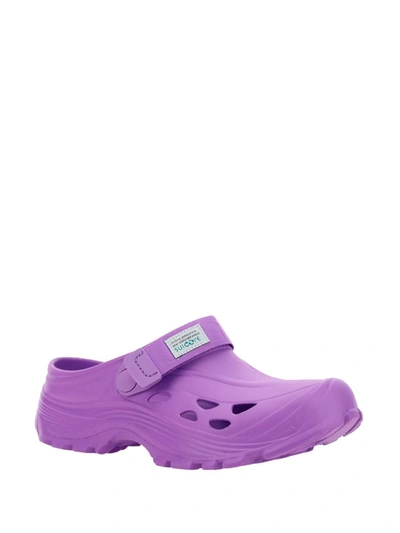 Shop Suicoke Sneakers In Purple
