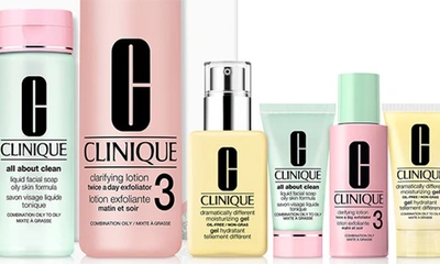 Shop Clinique Great Skin Everywhere Skin Care Set: For Combination Oily Skin (limited Edition) $110 Value