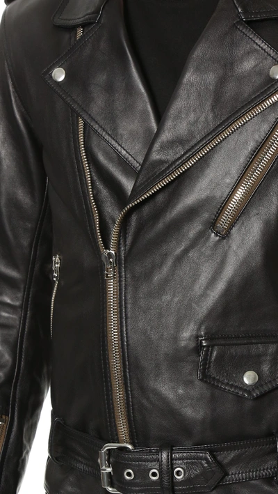 Shop 3.1 Phillip Lim / フィリップ リム Moto Jacket With Multi Zip Pocket In Black