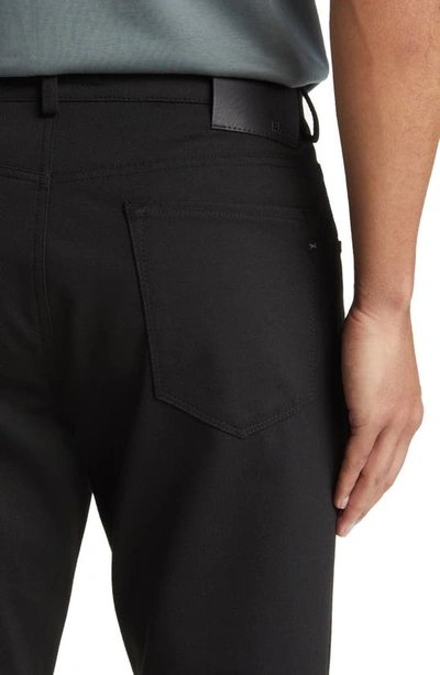 Shop Brax Chuck Hi Flex Five-pocket Slim Fit Pants In Black