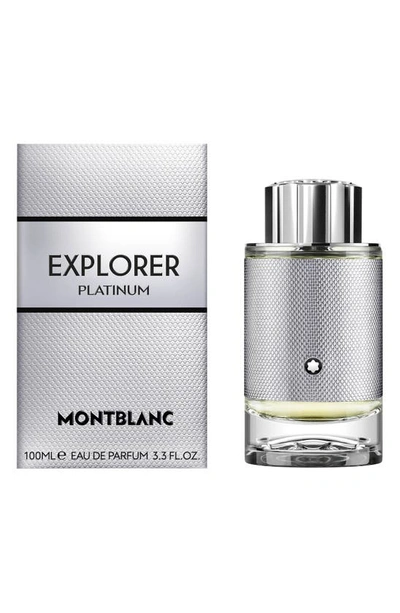 Montblanc Explorer Platinum Eau De Parfum Spray 3.3 Oz.