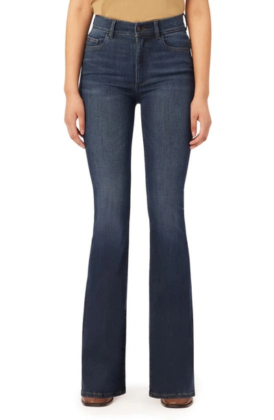 Shop Dl1961 Bridget Instasculpt High Waist Bootcut Jeans In Dark Indigo Ultimate