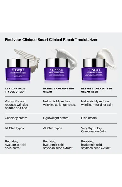 Clinique Smart Clinical Repair Wrinkle Correcting Face Cream, 1.7 Oz.