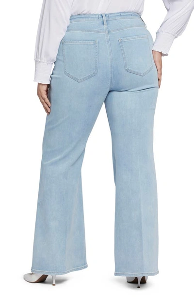 Nydj Mia Palazzo High Waist Flare Jeans In Westminster