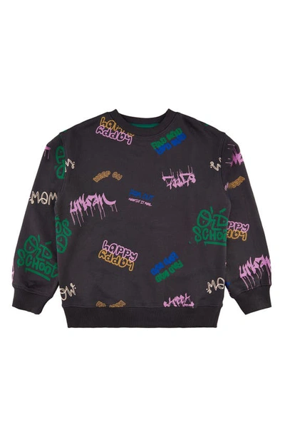 Shop The New Kids' Harvey Oversize Sweatshirt In Phantom