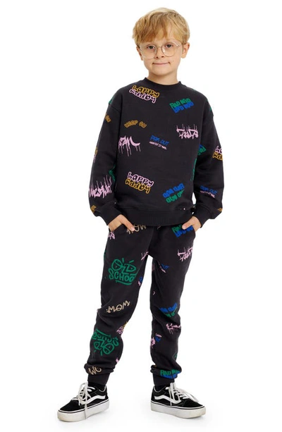 Shop The New Kids' Harvey Oversize Sweatshirt In Phantom