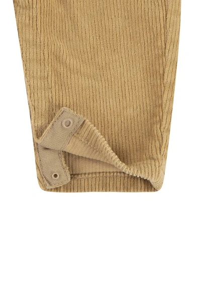 Levi's Stretch Cotton Corduroy Overalls In Lark