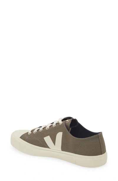 Veja Wata Ii Low Logo-print Recycled-ripstop Sneakers In Kaki Pierre