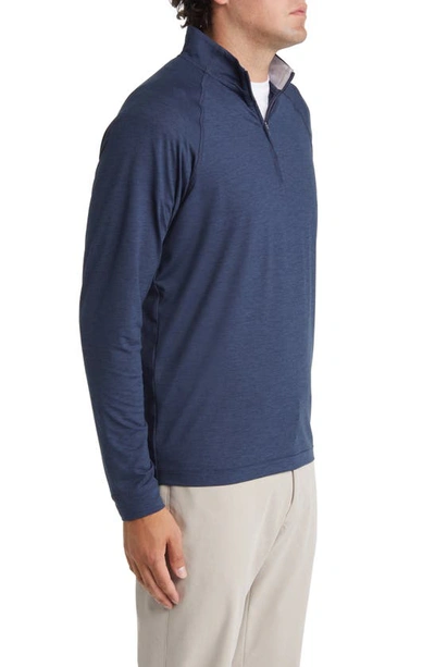 Shop Johnnie-o Freeborne Prep-formance Quarter Zip Pullover In Wake