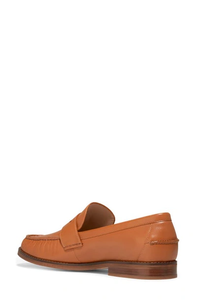 Shop Cole Haan Lux Pinch Penny Loafer In Pecan Ltr