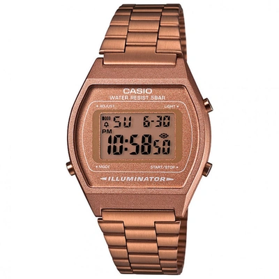 Shop Casio Women's Rose Gold Dial Watch In Pink