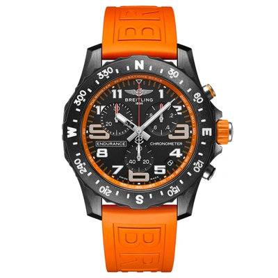 Shop Breitling Men's Endurance Pro Black Dial Watch