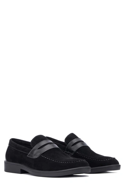 Shop New York And Company Giolle Faux Leather Loafer In Black