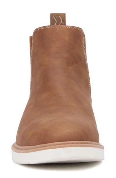 Shop New York And Company Norman Chelsea Boot In Brown