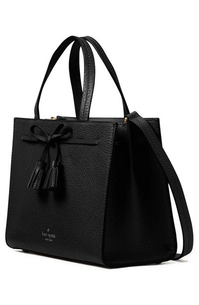 Shop Kate Spade Hayes Small Satchel In Black