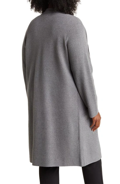 Shop By Design Whitney Duster Coat In Charcoal Heather