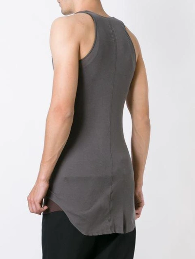 Shop Rick Owens Long Racerback Vest