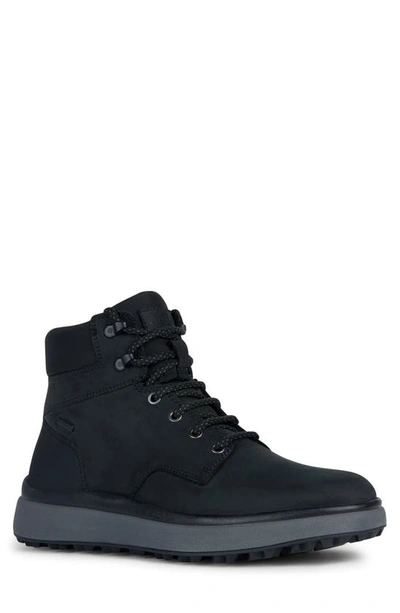 Geox Granito Grip Waterproof Sneaker In Black | ModeSens