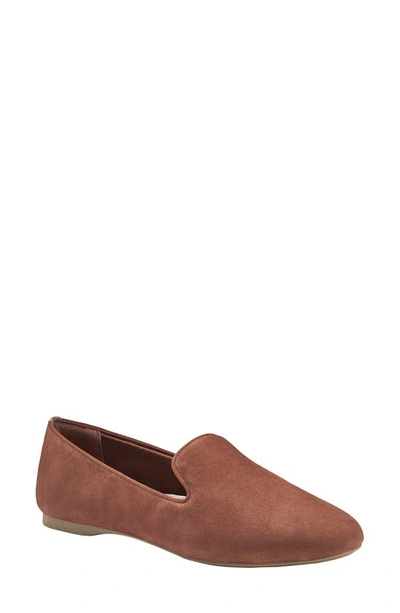 Shop Birdies Starling Flat In Brandy Suede