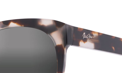 Shop Maui Jim Alulu 56mm Polarizedplus2® Sunglasses In White Tokyo Tortoise