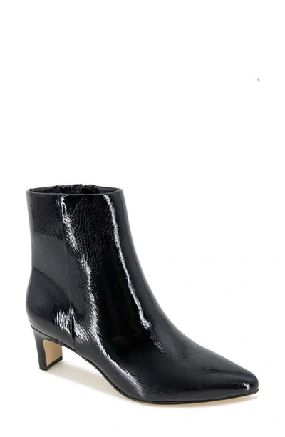 Shop Andre Assous Winter Bootie In Black Patent