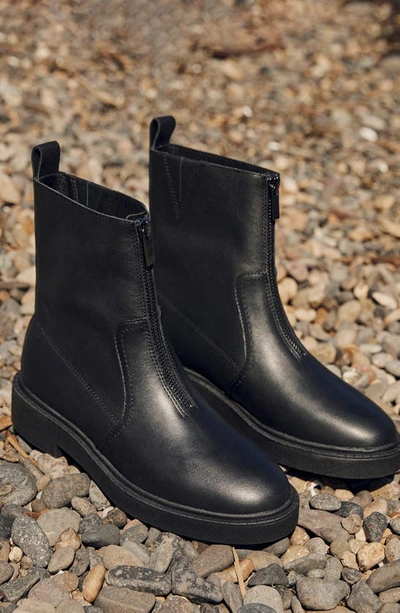Shop Andre Assous Vernon Water Resistant Boot In Black