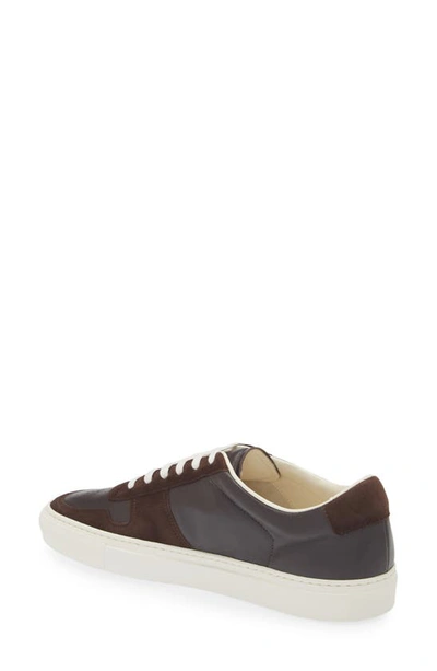 Shop Common Projects Bball Low Top Sneaker In Brown 3621