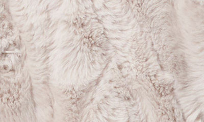 Bernardo Faux Fur Jacket In Grey Fox