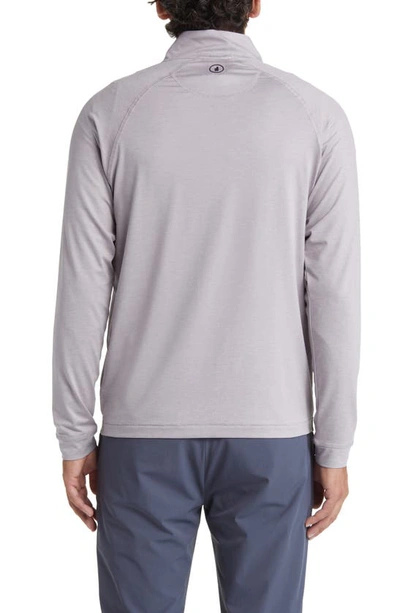 Shop Johnnie-o Freeborne Prep-formance Quarter Zip Pullover In Seal