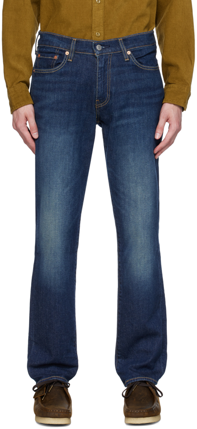 Shop Levi's Blue 541 Athletic Taper Jeans In Brimstone Adv