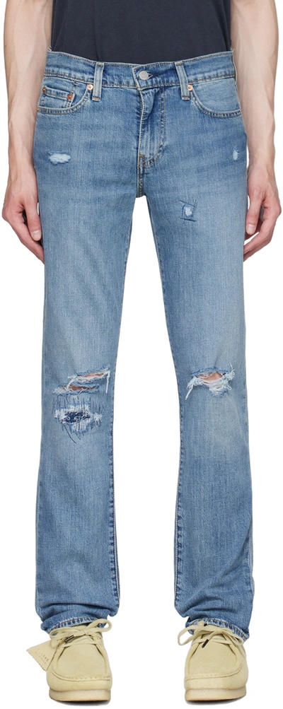 Shop Levi's Blue 511 Slim Jeans In Gimme More Dx