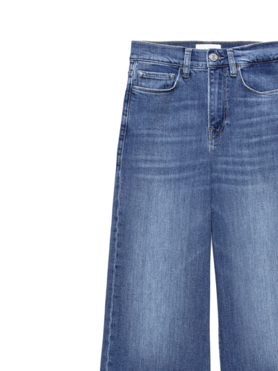 Frame Le Slim Palazzo Jeans In Blue