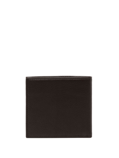 Shop Polo Ralph Lauren Polo Pony Leather Wallet In Brown