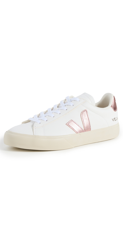 Shop Veja Campo Sneakers Extra White Nacre